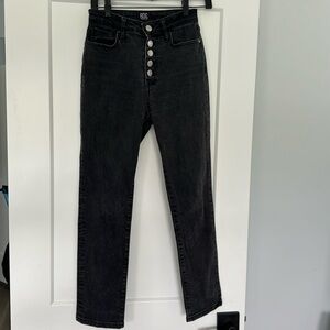 BDG Girlfriend High Rise Button Fly Jeans